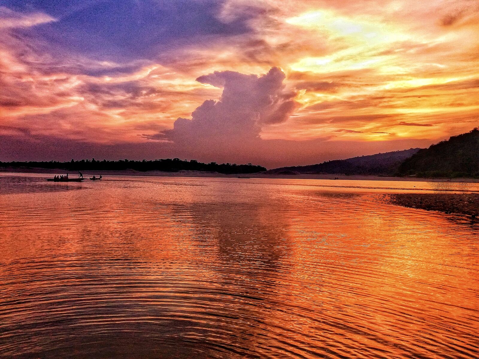 Evening on the River