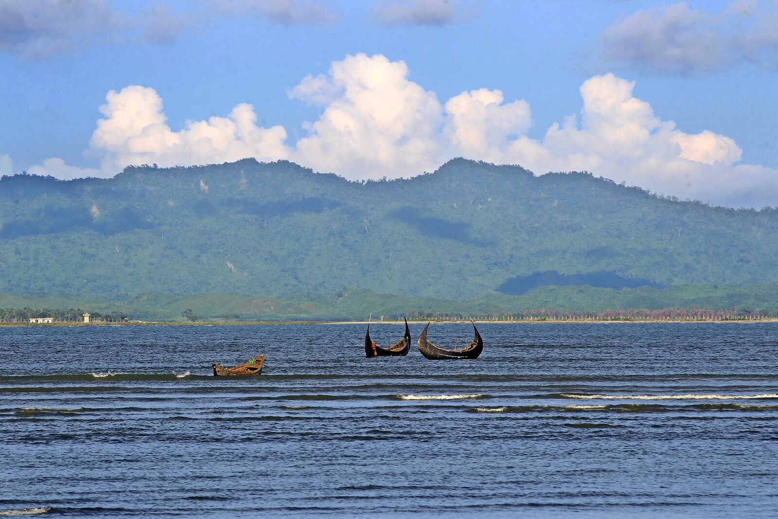Boats under the Hills