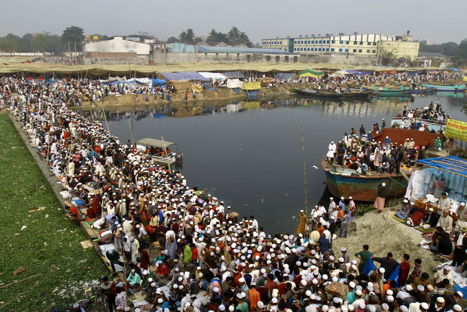 The Faithful at the River